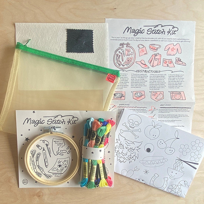 Magic Stitch Kit - Embroidery Kit