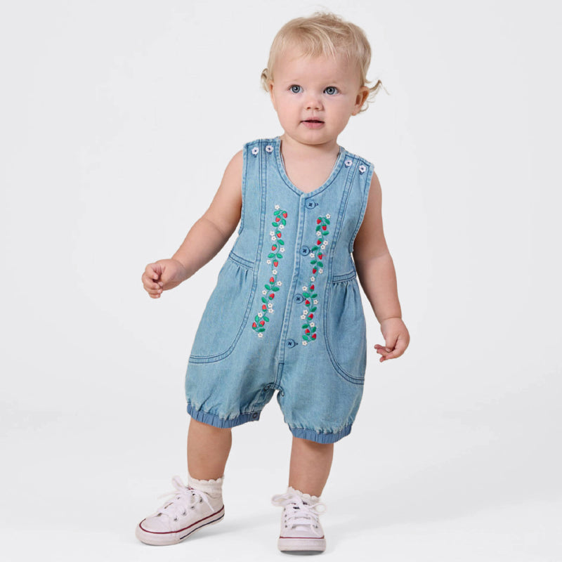 Goldie + Ace Nina Romper - Wild Strawberry
