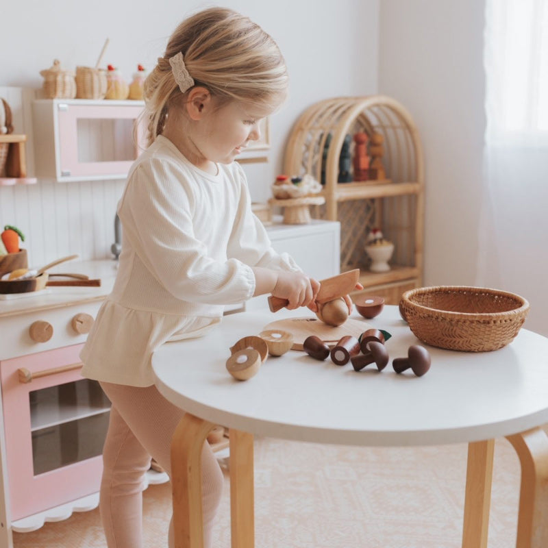 Q Toys Natural Fruit Basket 9PCS