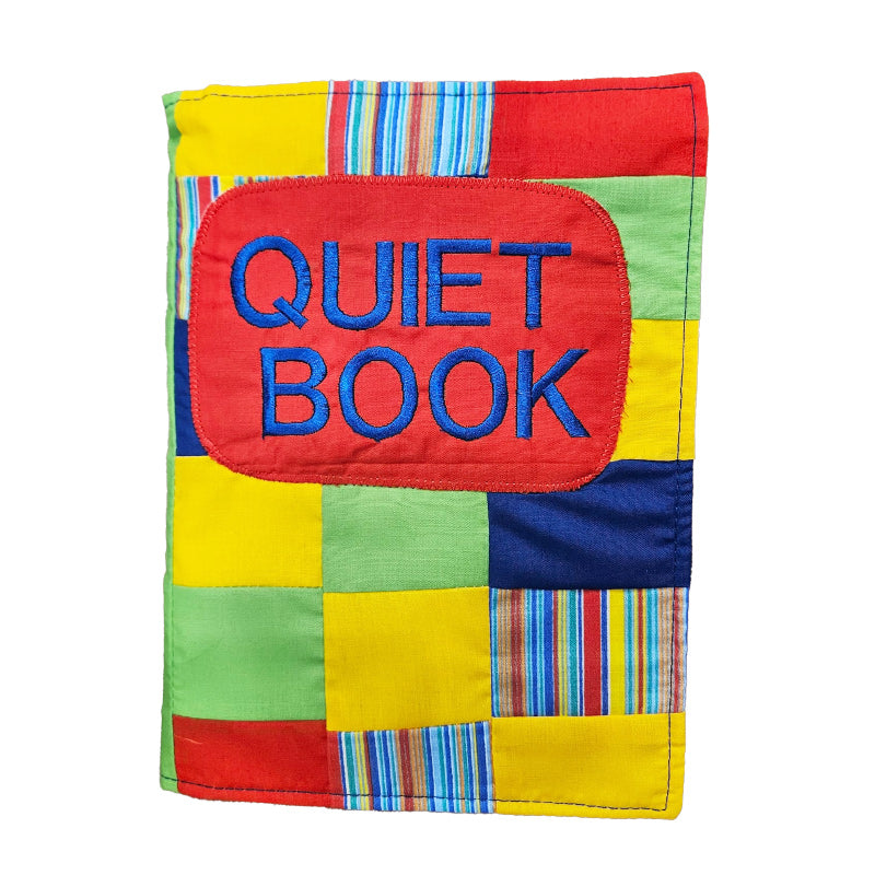 Quiet Book With Patchwork