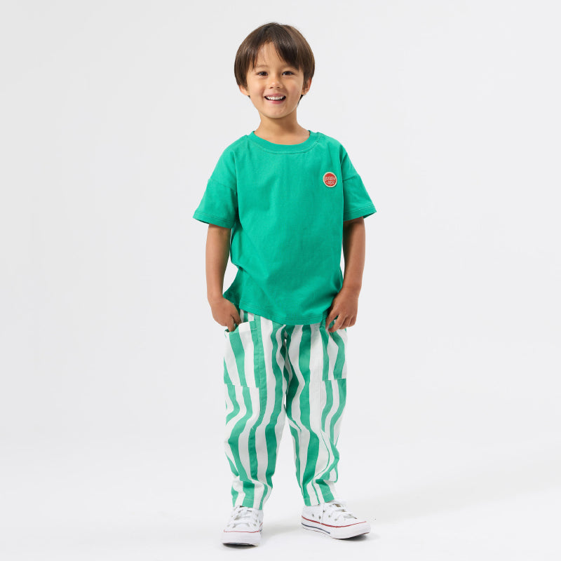 Goldie + Ace Lightweight Kit Pocket Pant - Happy Stripe