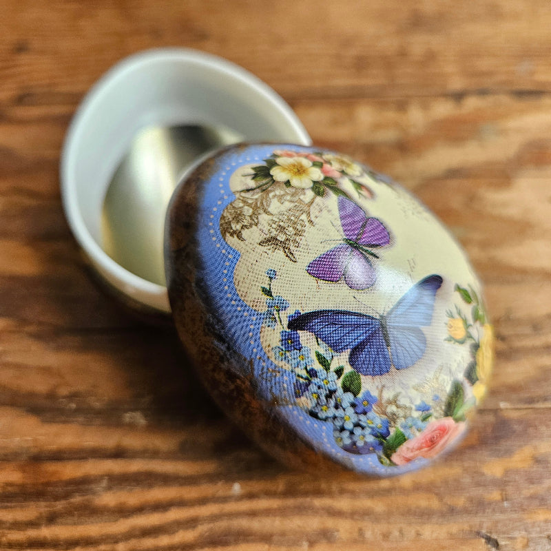 Nostalgic Mini Egg Shape Tins - Assorted