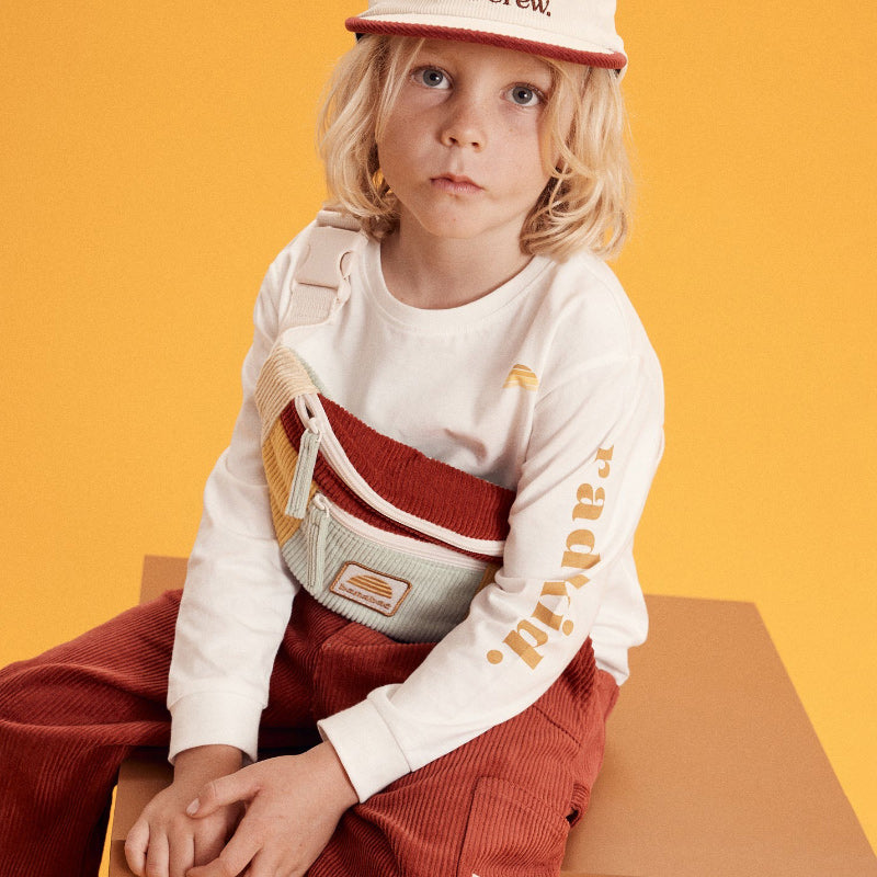 Banabae Corduroy Splice Eco Belt Bag - Primary