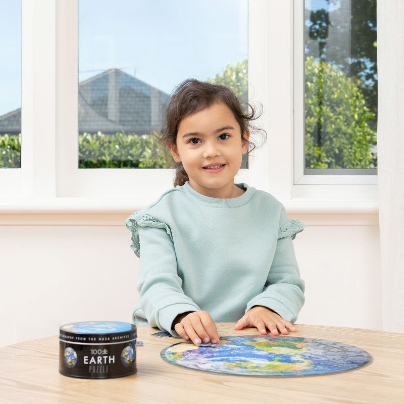 Tin Space Puzzle 100PC