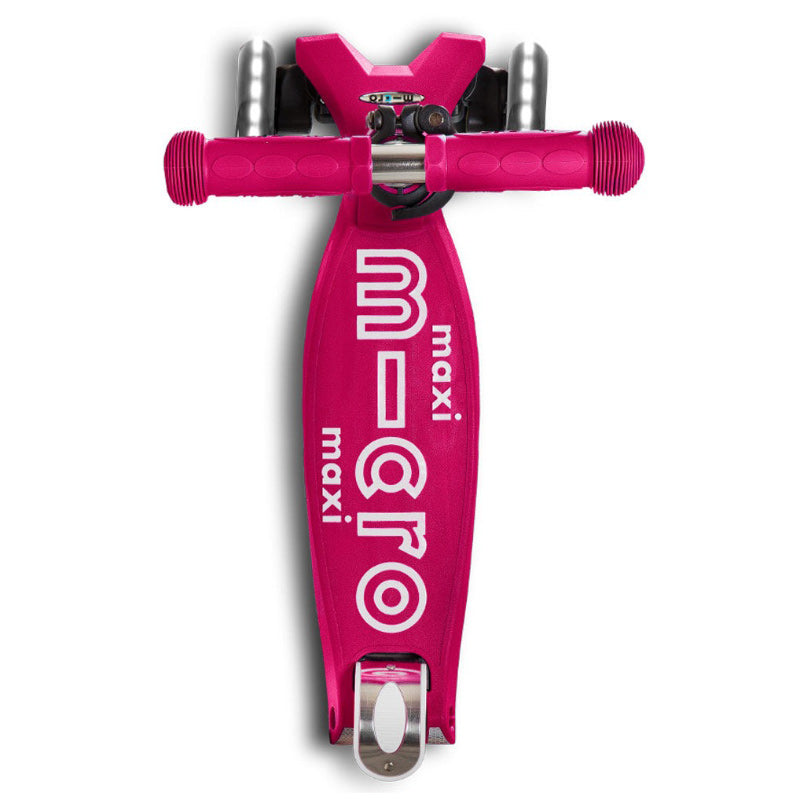 Micro Maxi Deluxe LED Scooter - Pink
