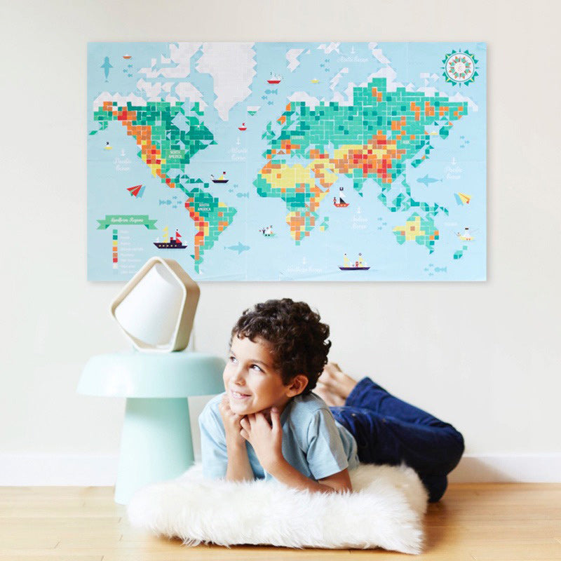 Discovery Stickers - World Map