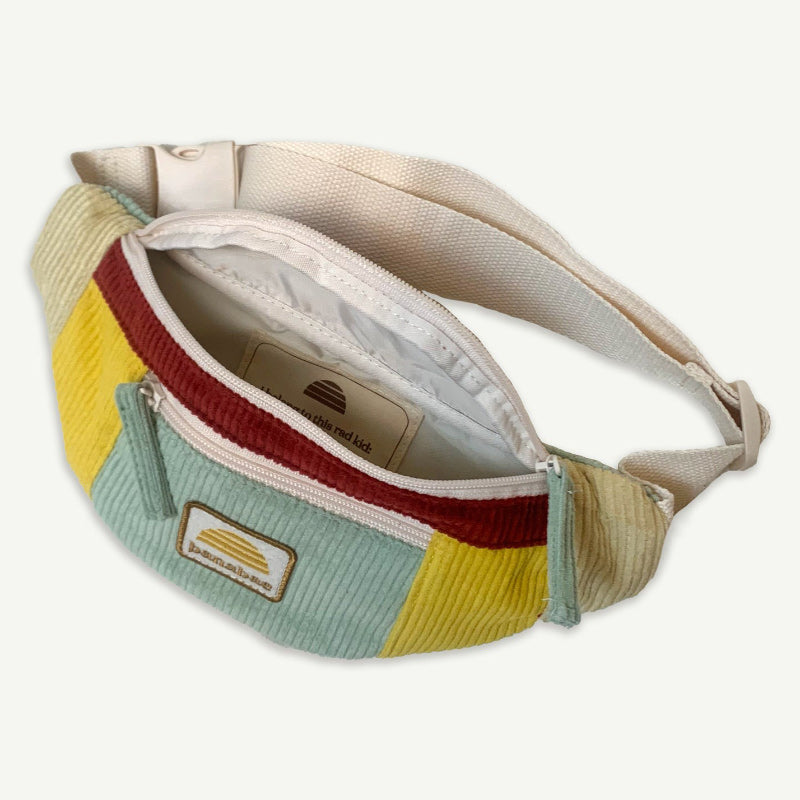 Banabae Corduroy Splice Eco Belt Bag - Primary