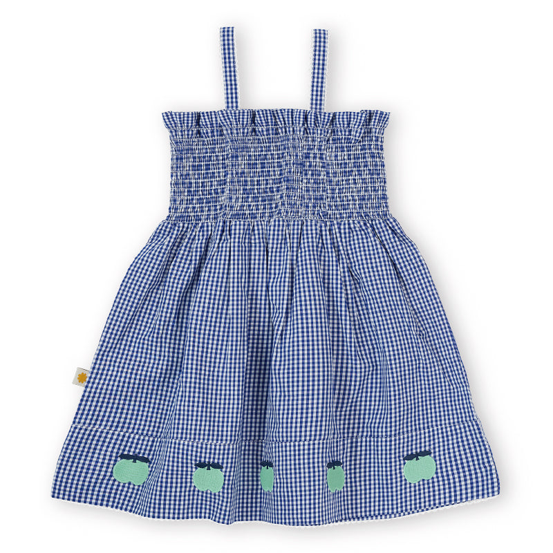 Goldie + Ace Shirred Gingham Apple Dress