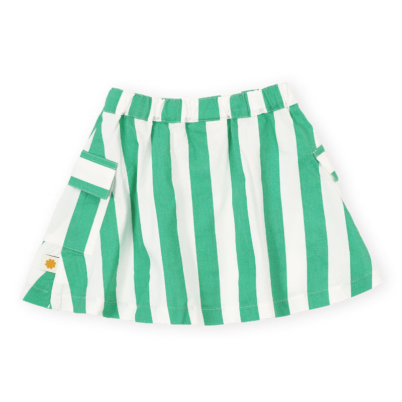 Goldie + Ace Pocket Skirt - Happy Stripe