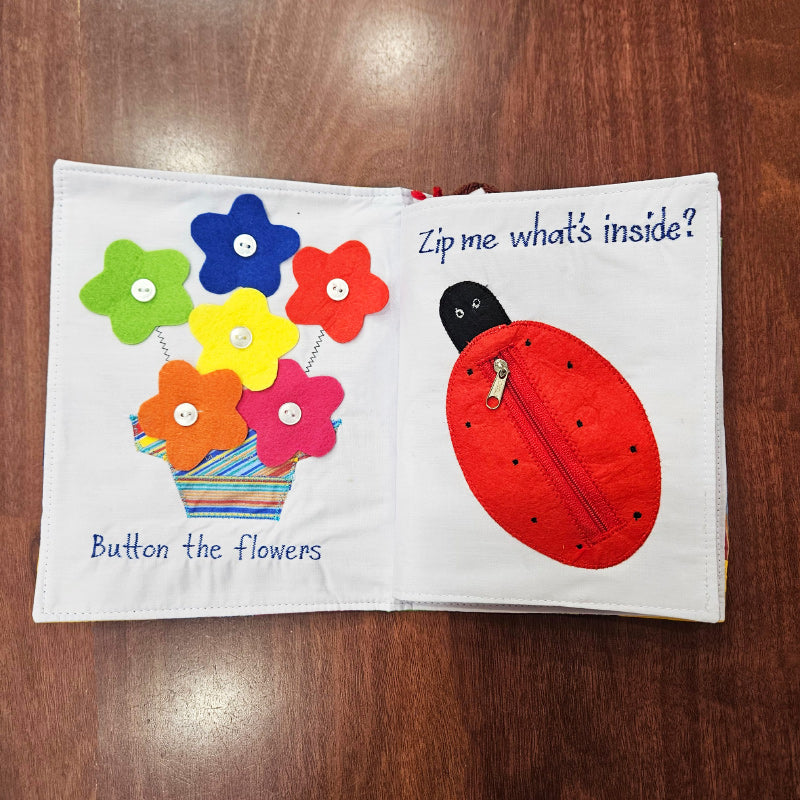 Quiet Book With Patchwork