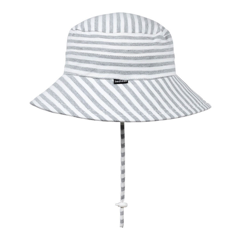 Bedhead Bucket Hat - Grey Stripe
