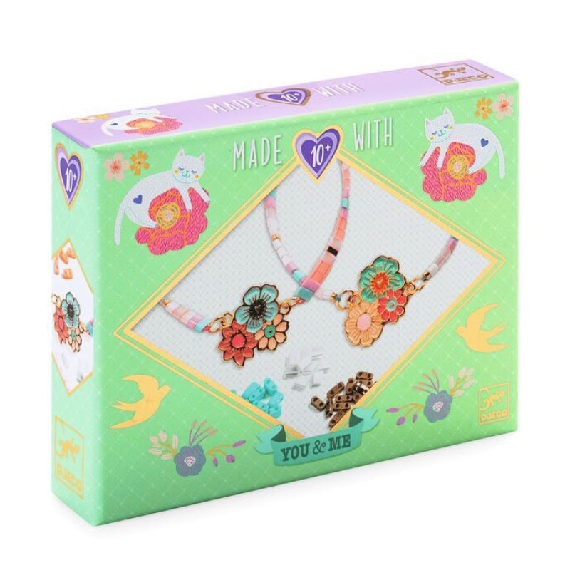 Djeco You & Me Beads Set - Tila & Flowers