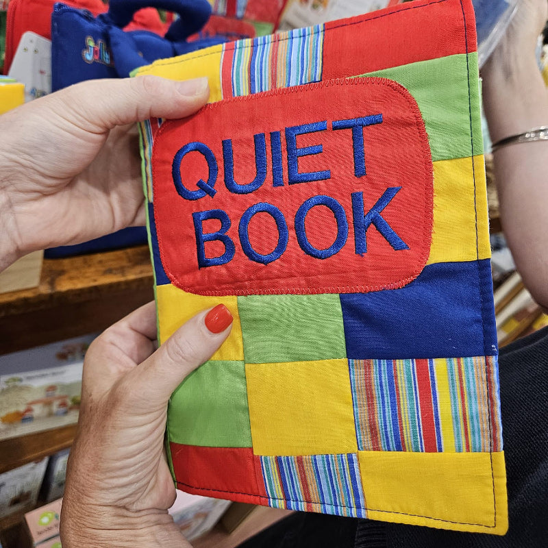 Quiet Book With Patchwork