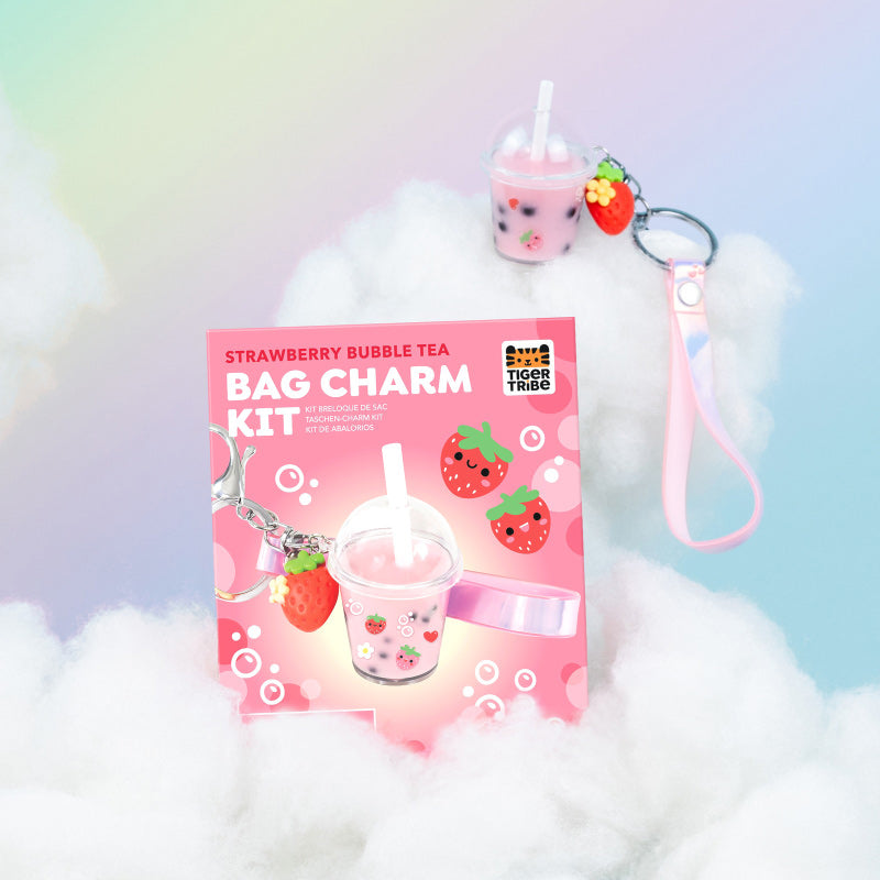 Bag Charm Kit - Bubble Tea