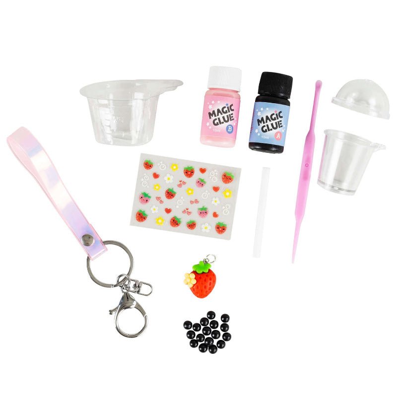 Bag Charm Kit - Bubble Tea