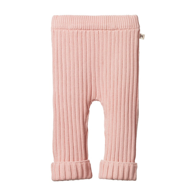 Nature Baby Lou Pants - Rose Bud