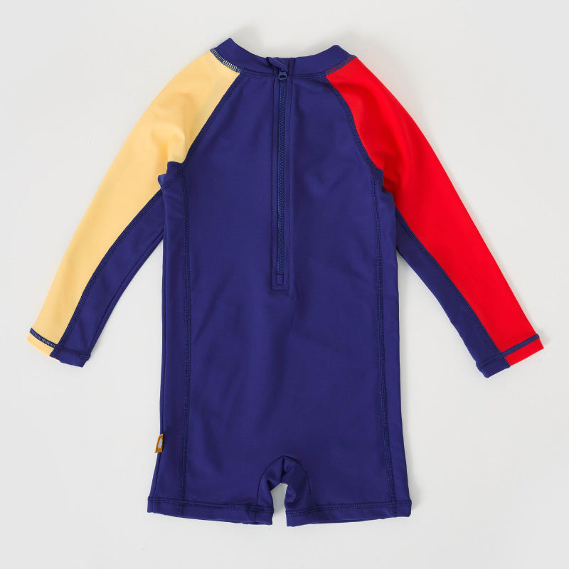 Goldie + Ace Short Leg Swimsuit - Nautical Flag