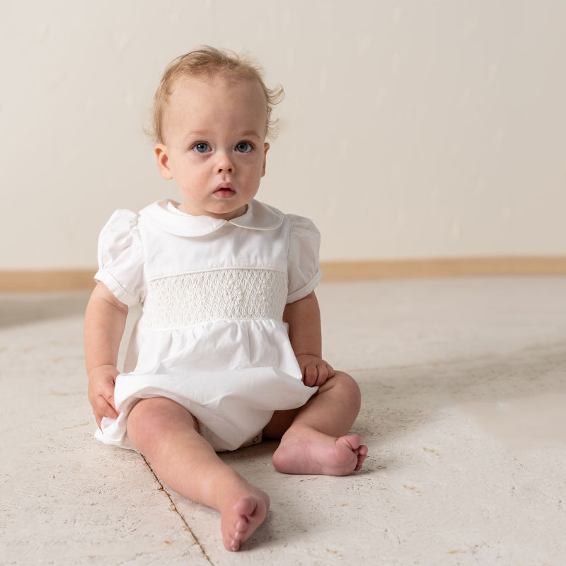 Smox Rox White Romper