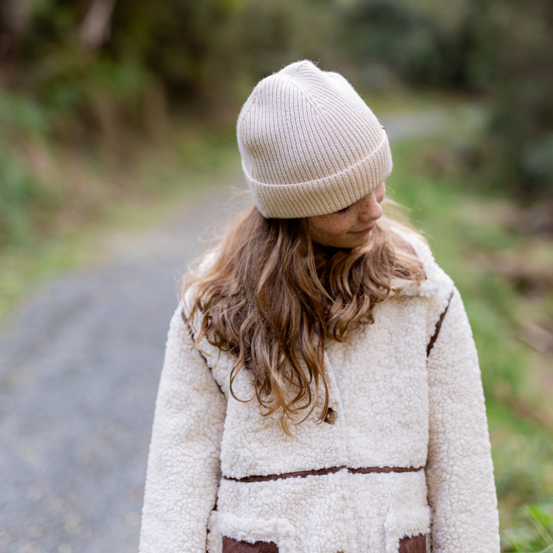 Acorn Helsinki Beanie - Cream