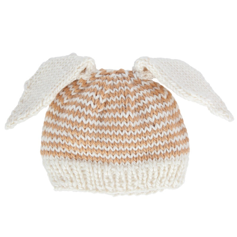 Acorn Flopsy Beanie - Cream/Tan