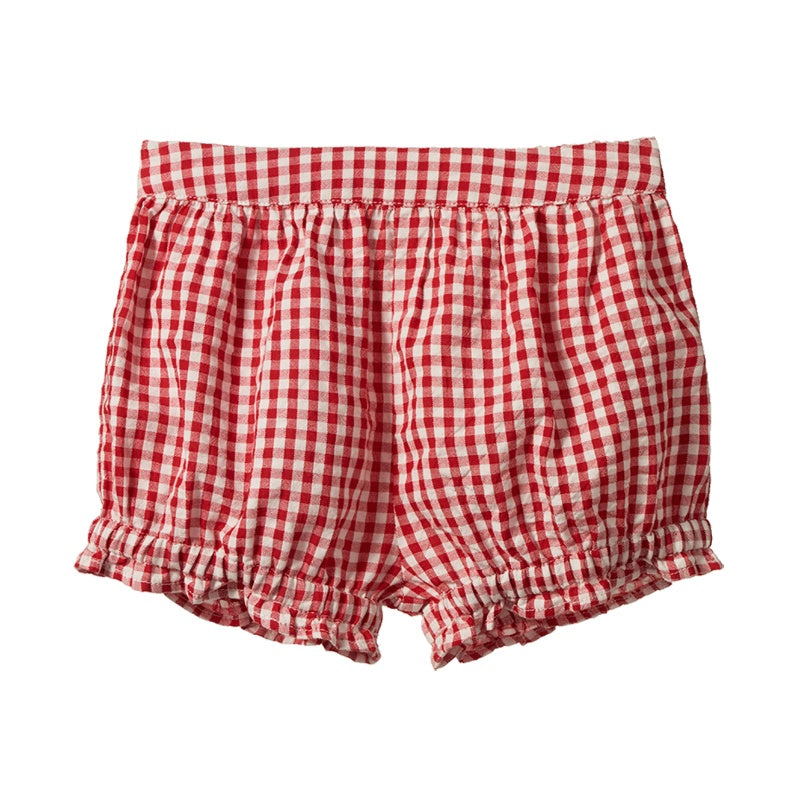 Nature Baby Betty Shorts - Red Gingham