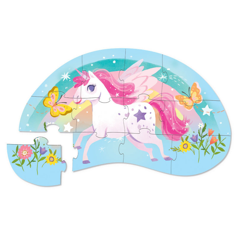 Mini Puzzle 12PC - Sweet Unicorn
