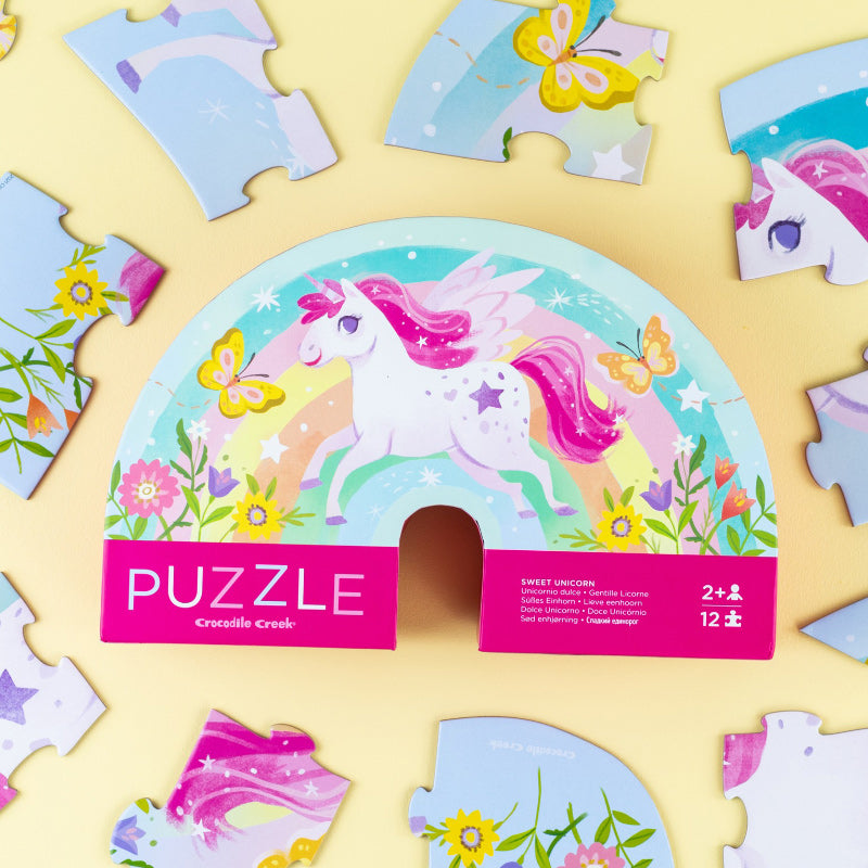 Mini Puzzle 12PC - Sweet Unicorn