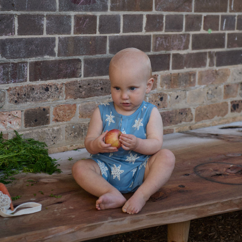 Nature Baby Camper Suit - Sea Stars