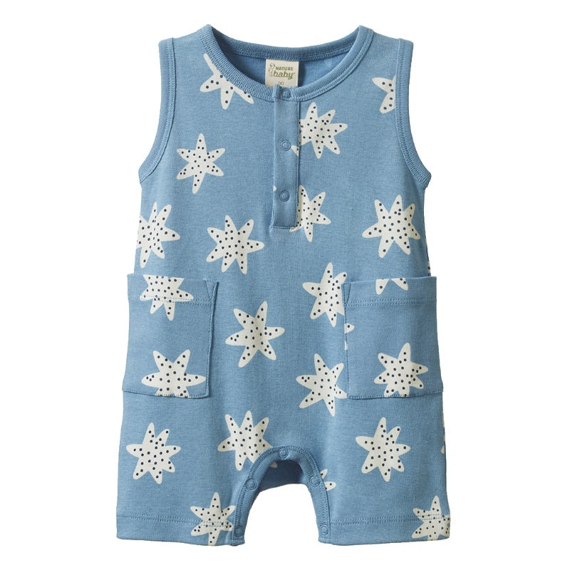 Nature Baby Camper Suit - Sea Stars