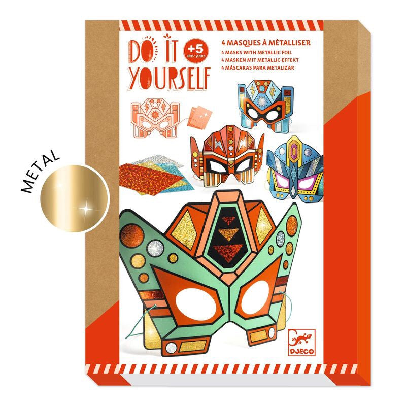 Do It Yourself - Super Robot Masks Metallic Stickers
