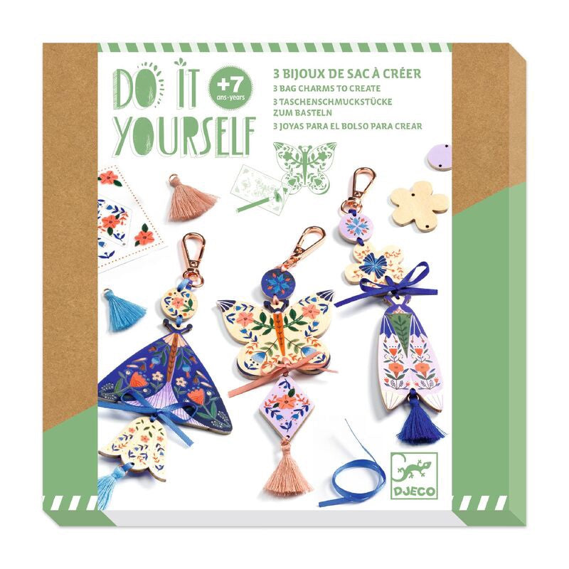 Do It Yourself - Butterflies Bag Charms