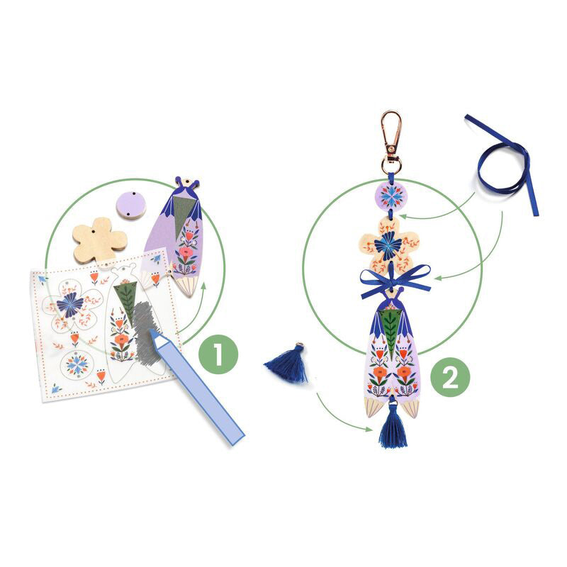 Do It Yourself - Butterflies Bag Charms