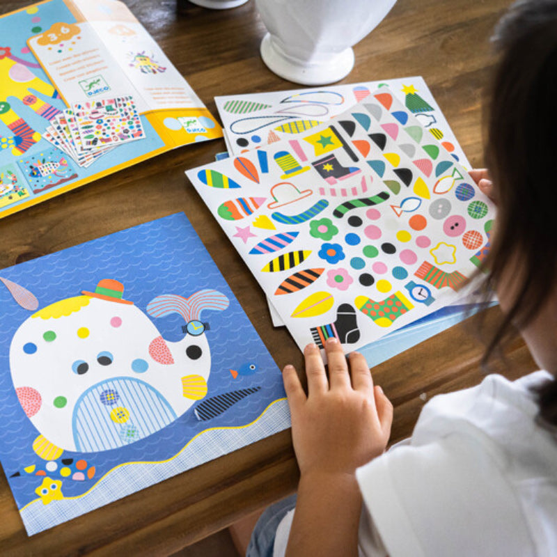 Djeco Stickers - Sea Creatures