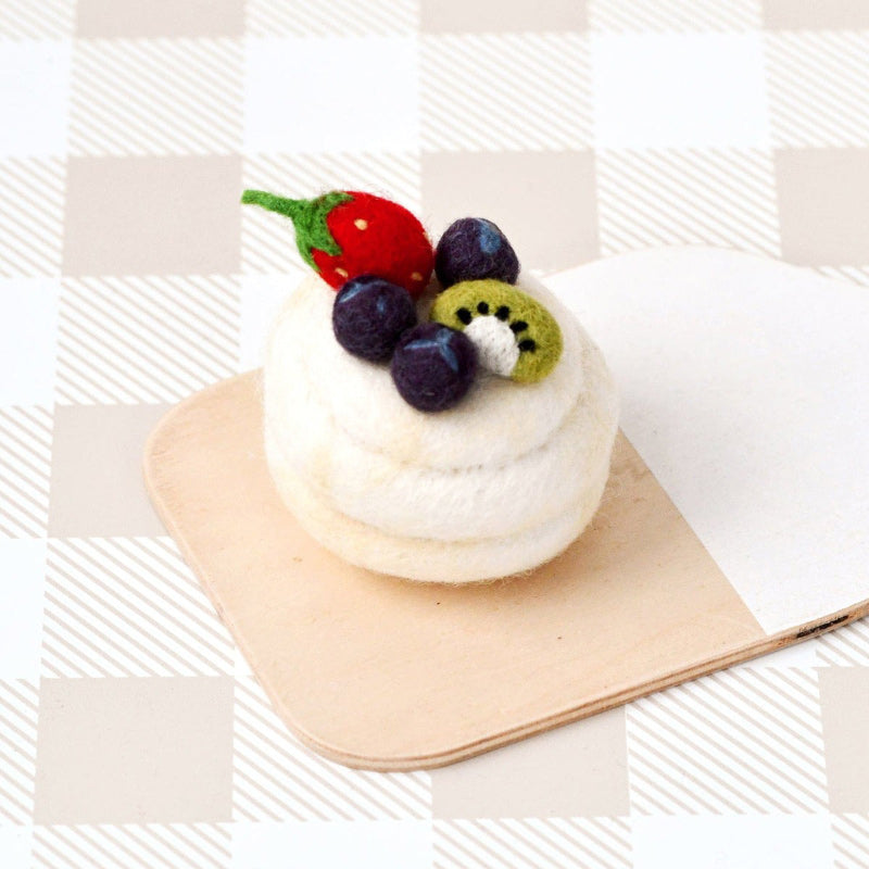 Felt Pavlova Meringue Dessert