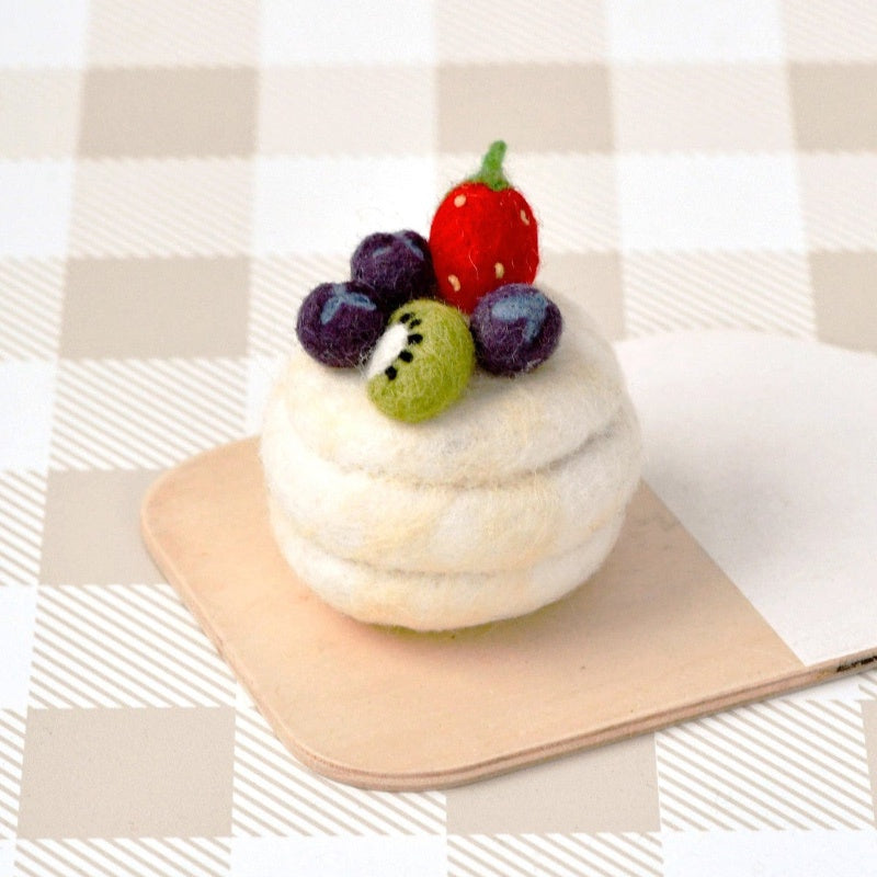 Felt Pavlova Meringue Dessert