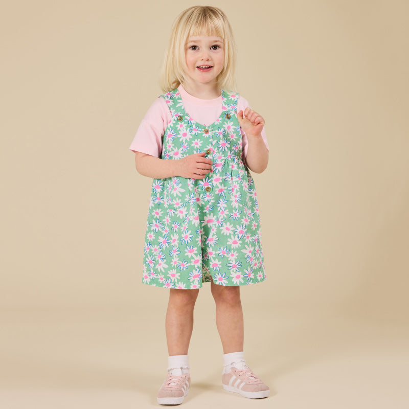 Goldie + Ace Sara Shortalls - Daisy Patch