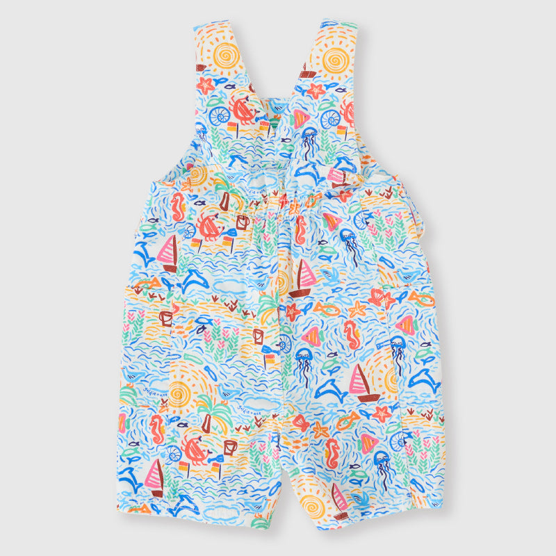 Goldie + Ace James Pocket Overalls - Summer Bay