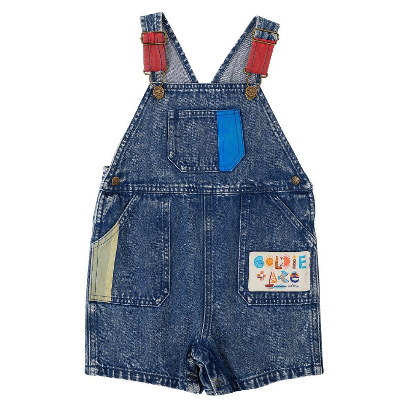 Goldie + Ace Burton Overalls - Primary Pop