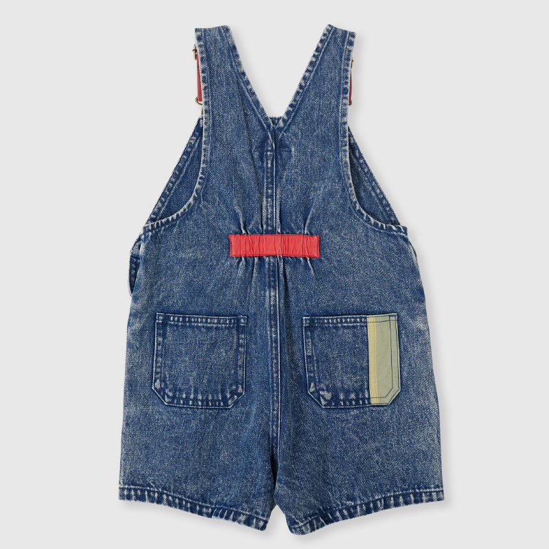 Goldie + Ace Burton Overalls - Primary Pop