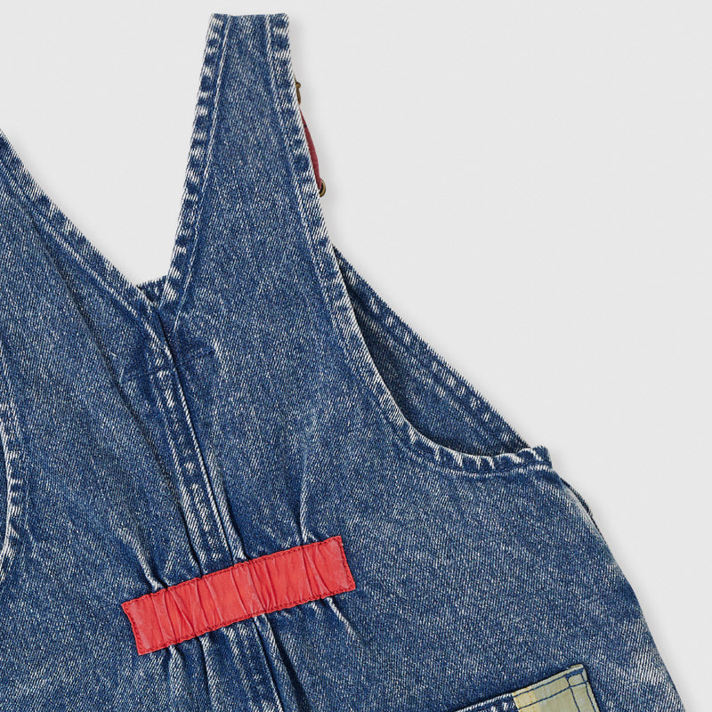 Goldie + Ace Burton Overalls - Primary Pop