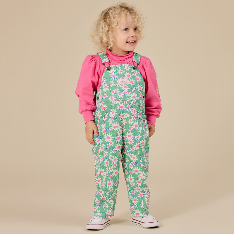 Goldie + Ace Austin Pocket Overalls - Daisy Patch