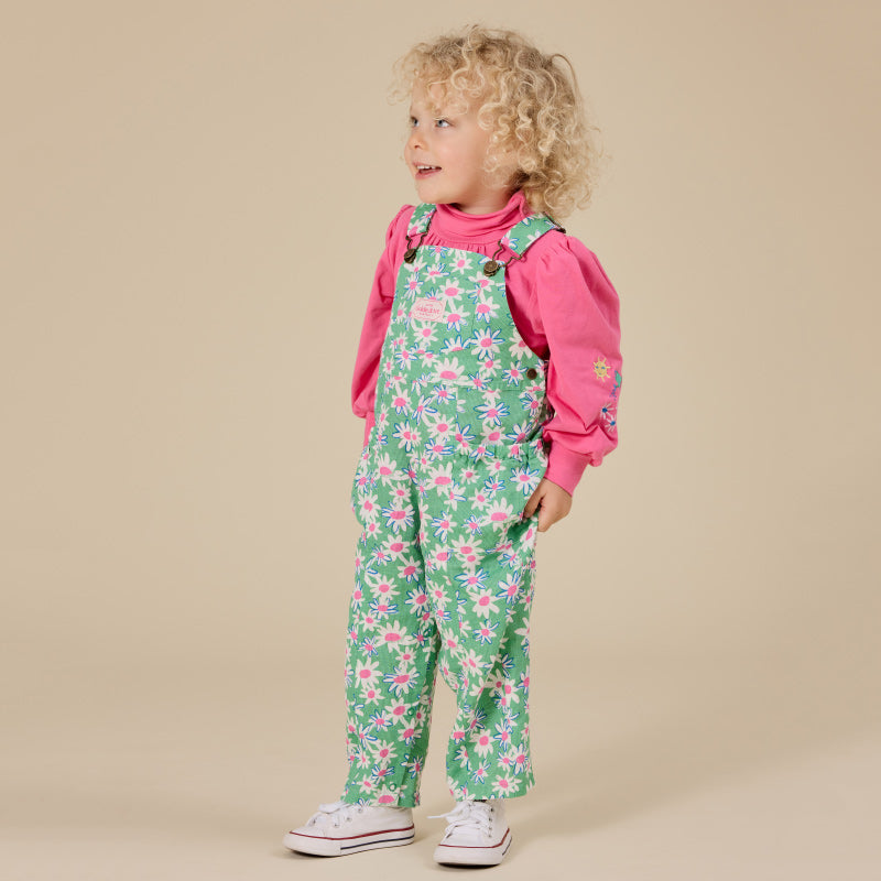 Goldie + Ace Austin Pocket Overalls - Daisy Patch