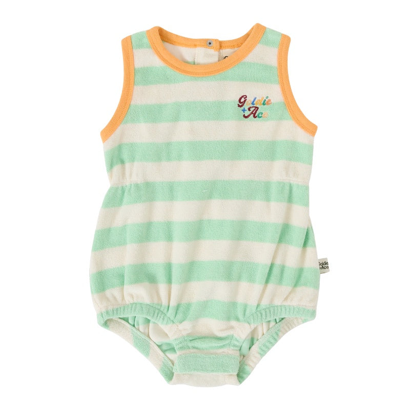 Goldie + Ace Bubble Romper - Peas in a Pod
