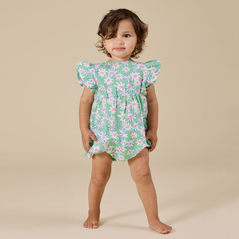 Goldie + Ace Lani Romper - Daisy Patch