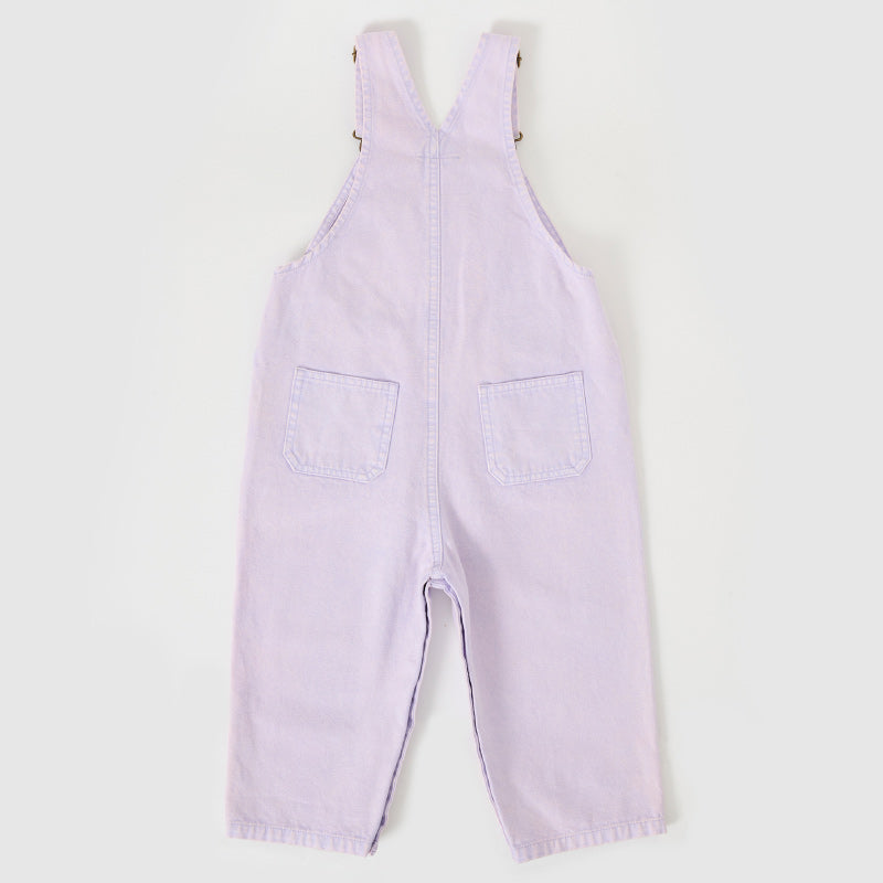 Goldie & Ace Washed Denim Overalls - Mauve