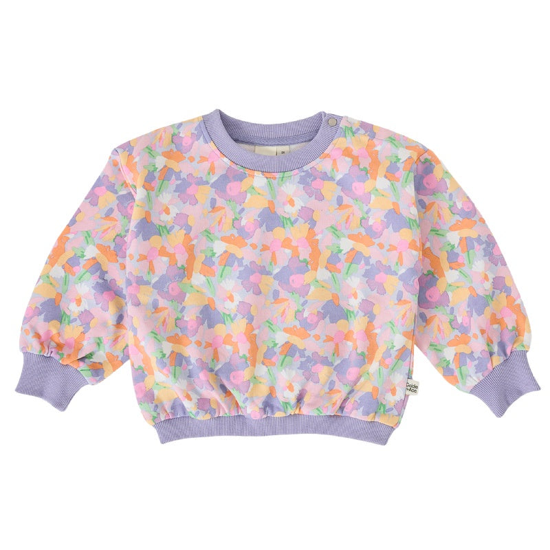 Goldie + Ace Terry Sweatshirt - Pastel Bouquet
