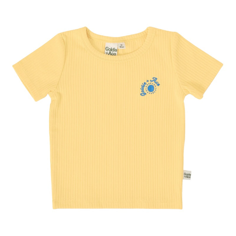Goldie + Ace Rib T-Shirt - Kai