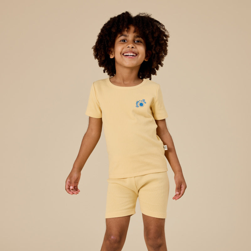 Goldie + Ace Rib T-Shirt - Kai