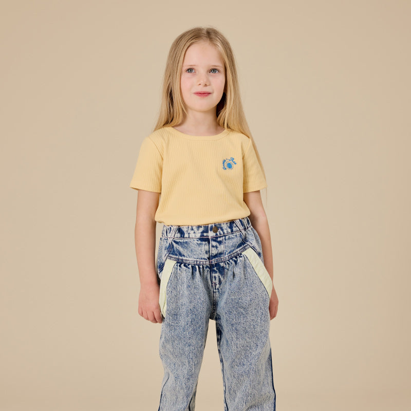 Goldie + Ace Rib T-Shirt - Kai