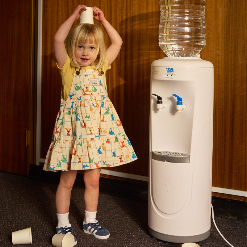 Goldie + Ace Tully Tiered Pinafore Dress - Hopscotch